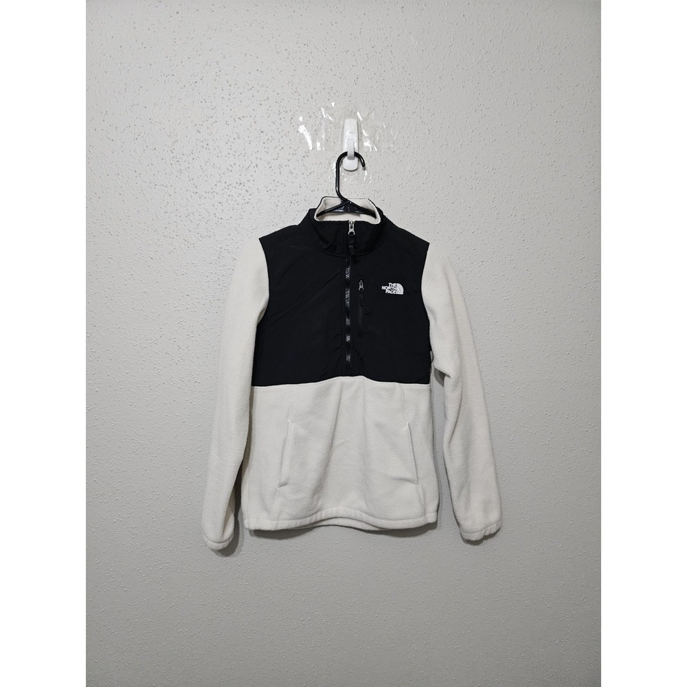 The North Face Women's Fleece Jacket Black White Size XS